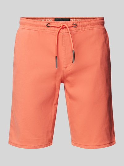 Blend Regular Fit Bermudas mit Tunnelzug Koralle 2