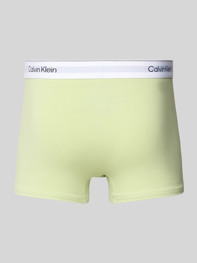 Calvin Klein Underwear Trunks mit elastischem Logo-Bund im 3er-Pack Blau 3