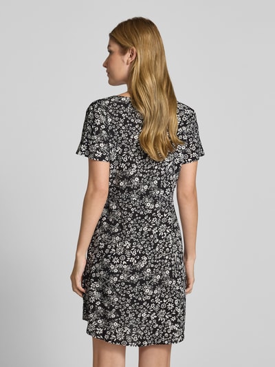 VERO MODA Sukienka casualowa mini z czystej wiskozy model ‘EASY JOY’ Czarny 5