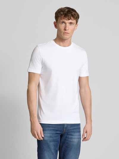 Christian Berg Men T-Shirt mit Rundhalsausschnitt Weiss 4