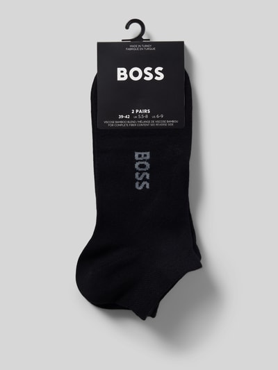 BOSS Sokken met labeldetail in een set van 2 paar Zwart - 3