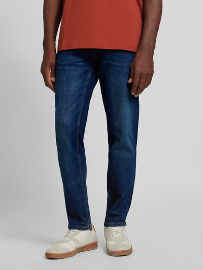 HUGO Tapered fit jeans in 5-pocketmodel Jeansblauw - 4