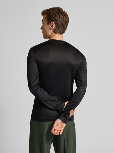 Emporio Armani Longsleeve mit Rundhalsausschnitt Black 5