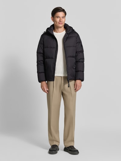 Marc O'Polo Regular Fit Daunenjacke mit Kapuzenkragen Black 1