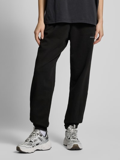 Pegador Sweatpants mit elastischem Bund Black 4