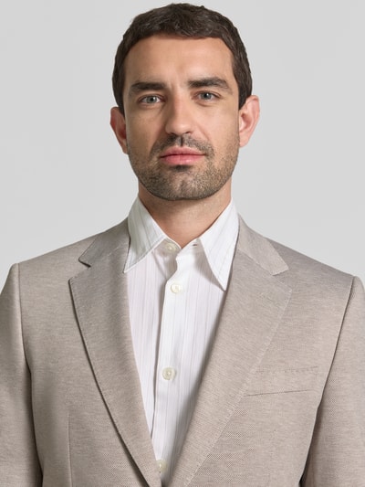 BOSS Slim Fit Anzugsakko mit Viskose-Anteil Modell 'H-Huge-J-263' Beige 3