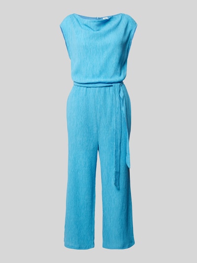 s.Oliver BLACK LABEL Jumpsuit mit Strukturmuster Hellblau 2