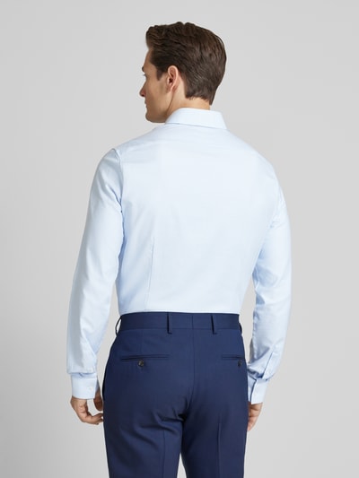 CK Calvin Klein Slim Fit Business-Hemd mit Kentkragen Modell 'Bari' Bleu 5