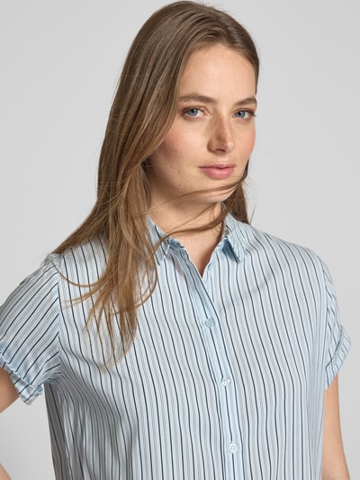 Samsøe Samsøe Regular Fit Bluse mit Kentkragen Modell 'MAJAN' Hellblau 3