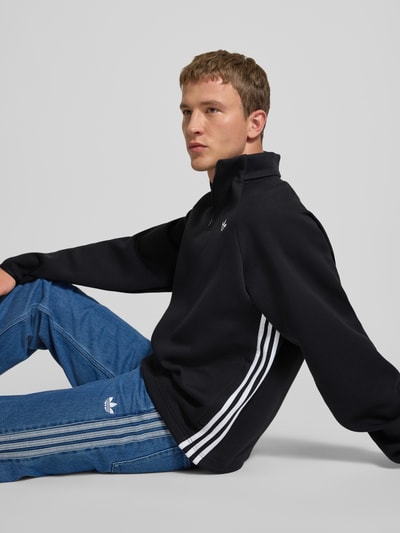 adidas Originals Sweatshirt mit Stehkragen Modell 'SPACER DRILL' Black 3