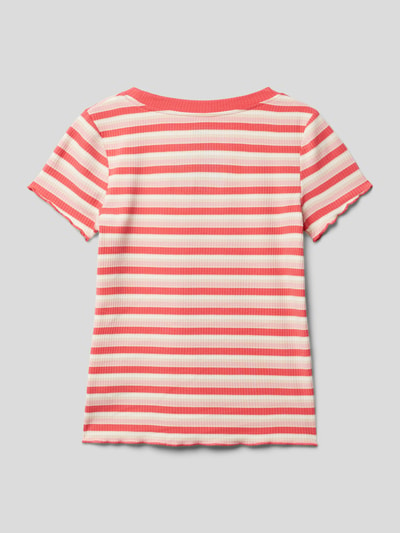 Levi’s® Kids T-shirt z wyhaftowanym logo Różowy 3