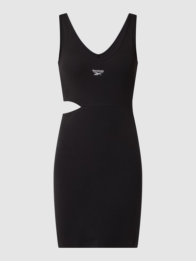 Reebok Active Wide slim fit mini-jurk met logo Zwart - 2