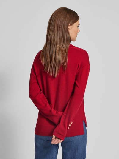 Brax Strickpullover mit Label-Detail Modell 'LILLIAN' Rot 5