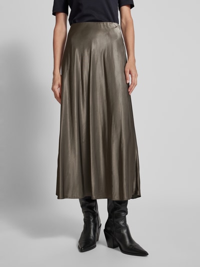 Luisa Cerano Midirok met plooien Taupe - 4