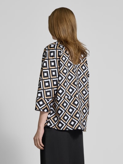 Christian Berg Woman Regular fit blouse met 3/4-mouwen Zwart - 5