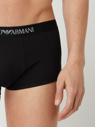 Emporio Armani Boxershort met logo in band in een set van 3 stuks Zwart - 4