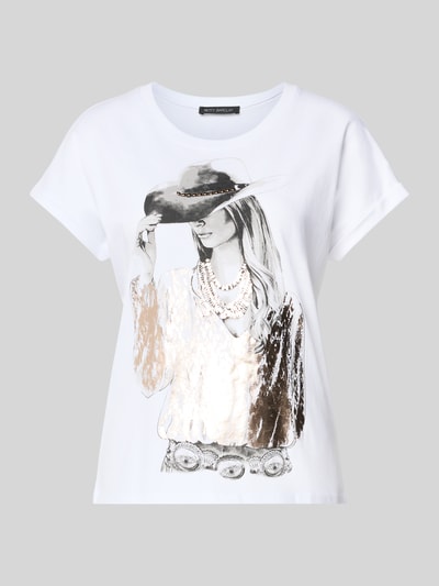Betty Barclay Regular fit T-shirt met motiefprint, model 'Juli' Wit - 2