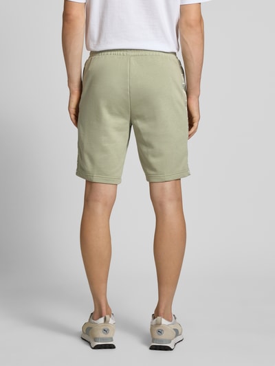 PUMA PERFORMANCE Sweatshorts met logostitching Lichtgroen - 5