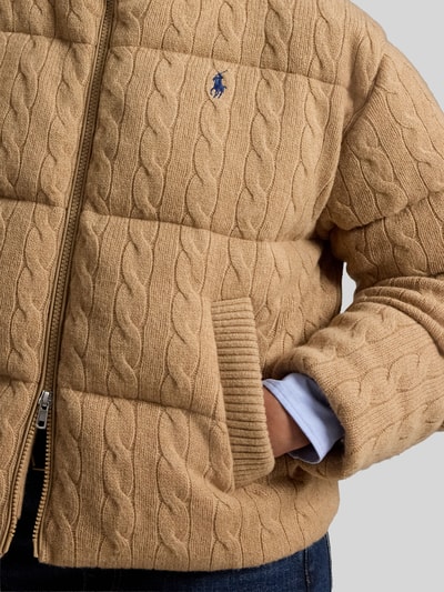 Polo Ralph Lauren Regular Fit Steppjacke aus Woll-Kaschmir-Mix Camel 3