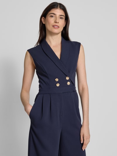 Forever New Jumpsuit in wikkellook, model 'Jacey' Blauw - 3