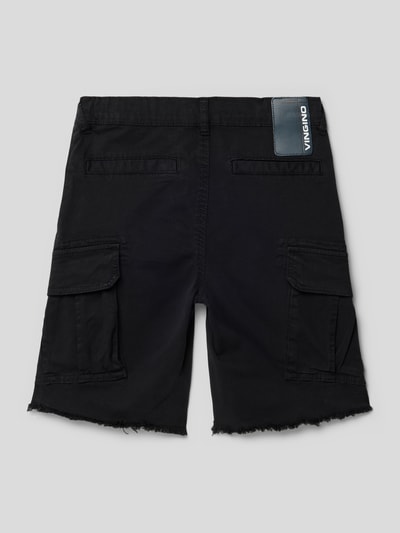 VINGINO Cargoshorts mit Label-Detail Modell 'REVI' Black 3