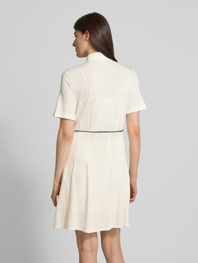 LIU JO SPORT Sukienka polo o długości do kolan z listwą guzikową Złamany biały 5