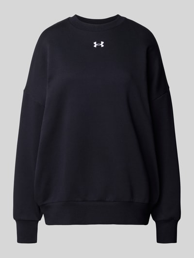 Under Armour Oversized Sweatshirt mit gerippten Abschlüssen Black 2