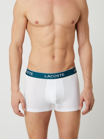 Lacoste Boxershort met labeldetails in een set van 3 stuks Wit - 2