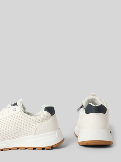 Tom Tailor Low Top Sneaker mit Label-Detail Weiss 2