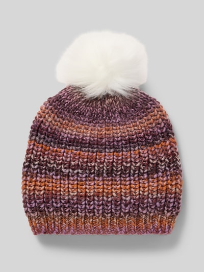 s.Oliver RED LABEL Muts met pompon Fuchsia - 1