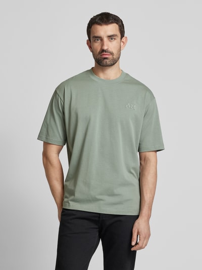 Antony Morato T-shirt met labeldetail Lichtgroen - 4