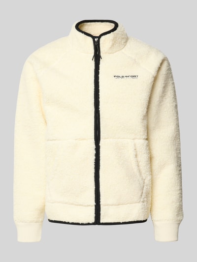 Polo Ralph Lauren Sweatjack met opstaande kraag Offwhite - 2