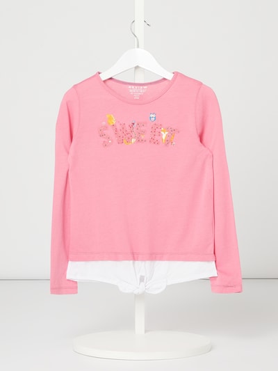 Review for Kids Sweatshirt met borduursels Oudroze - 1