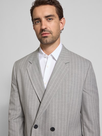 HUGO Regular Fit Anzugsakko mit Viskoseanteil Modell 'KARLO253F1X' Hellgrau 3