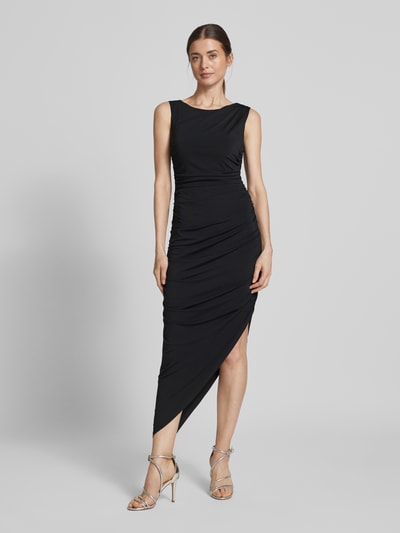 Jake*s Cocktail Cocktailkleid mit U-Boot-Ausschnitt Black 4