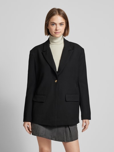 LeGer by Lena Gercke Blazer met klepzakken, model 'Dulcia' Zwart - 4