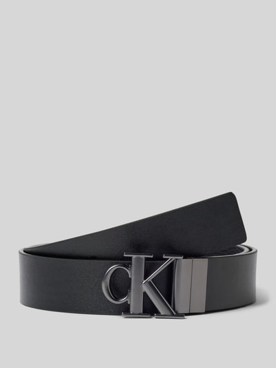 CK Calvin Klein Gürtel mit Label-Detail BLACK 1