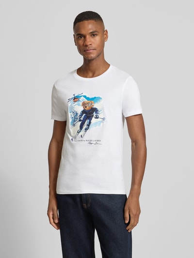 Polo Ralph Lauren T-shirt met labelprint Wit - 4