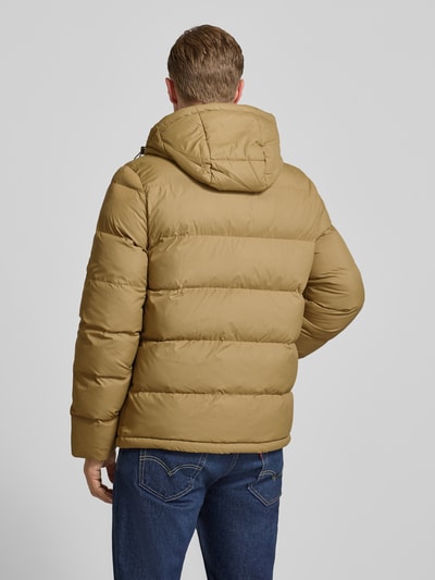 Gant Regular Fit Steppjacke mit Logo-Stitching Modell 'Cloud' Beige 5