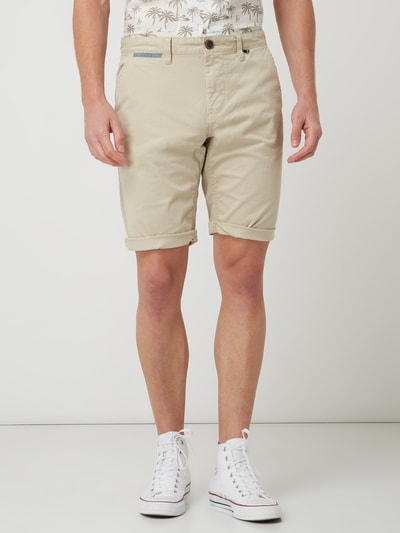 Tom Tailor Regular Slim Fit Chino-Shorts mit Stretch-Anteil Modell 'Josh' Sand 4