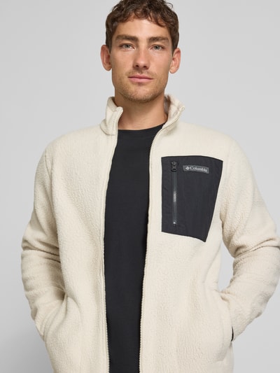 COLUMBIA Fleecejack met borstzak en labelstitching, model 'Jasper' Kit - 3