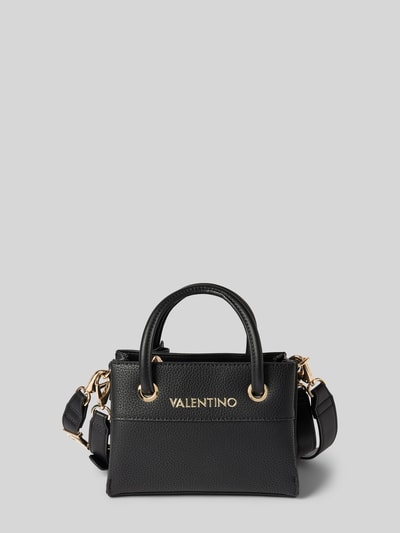 VALENTINO BAGS Handtas met labelapplicatie, model 'ALEXIA' Zwart - 1