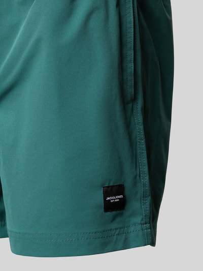 Jack & Jones Badehose mit elastischem Bund Modell 'STMAUI' Dunkelgruen 2