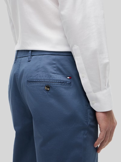 Tommy Hilfiger Straight Fit Chino aus Baumwoll-Mix Modell 'DENTON' Petrol 3