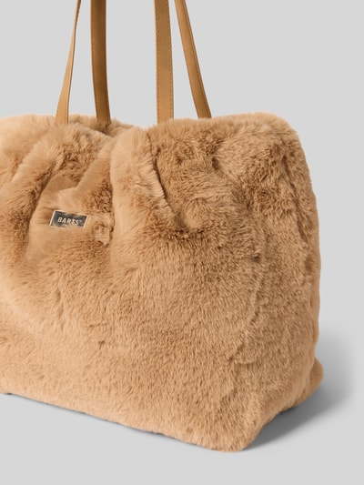 Barts Tote bag met draagband, model 'Djupa' Lichtbruin - 3