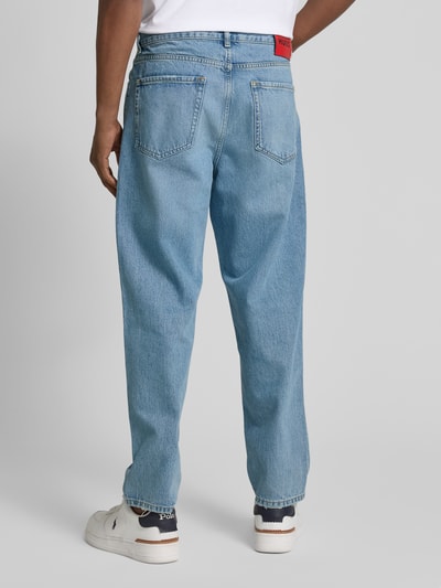 HUGO Relaxed Tapered Fit Jeans Modell 'HUGO 838' Jeansblau 5
