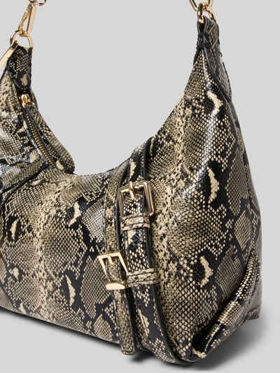 Seidenfelt Handtasche mit Tragehenkel Modell 'LILLEBY' Beige 3