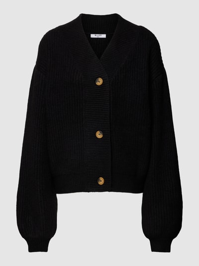 NA-KD Cardigan mit Knopfleiste Black 2