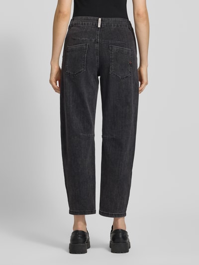 Buena Vista Barrel Jeans mit Teilungsnähten Black 5