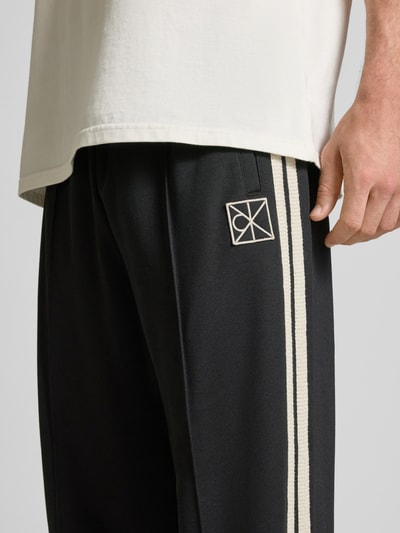 CK Calvin Klein Flared sweatpants met labelstitching Zwart - 3